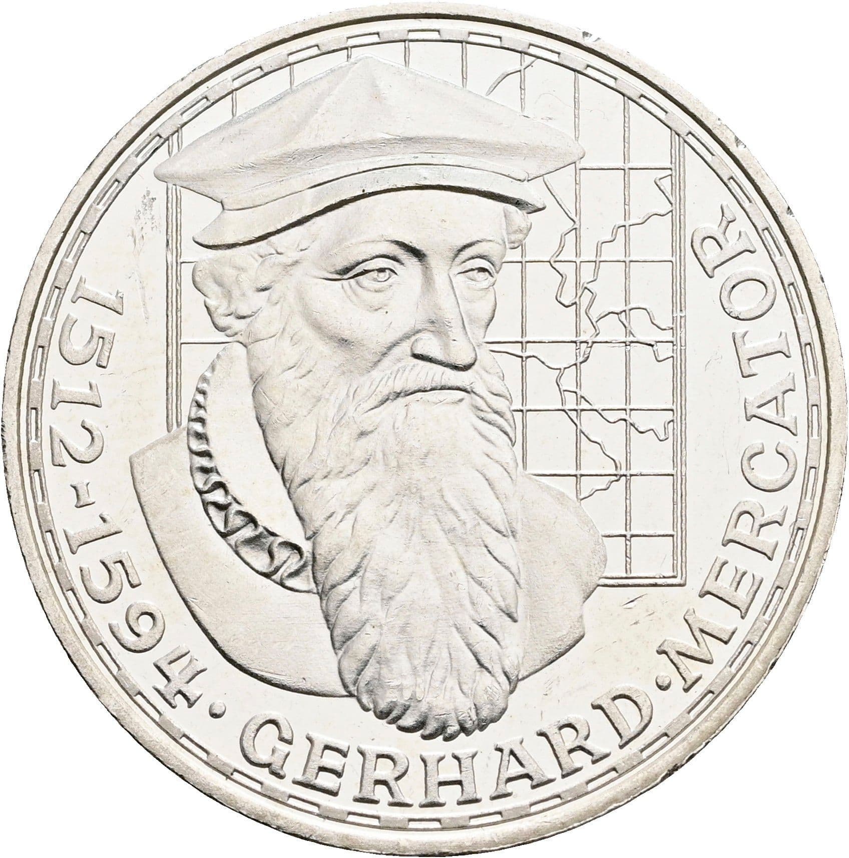 5 Deutsche Mark 1969 F – Vorderseite