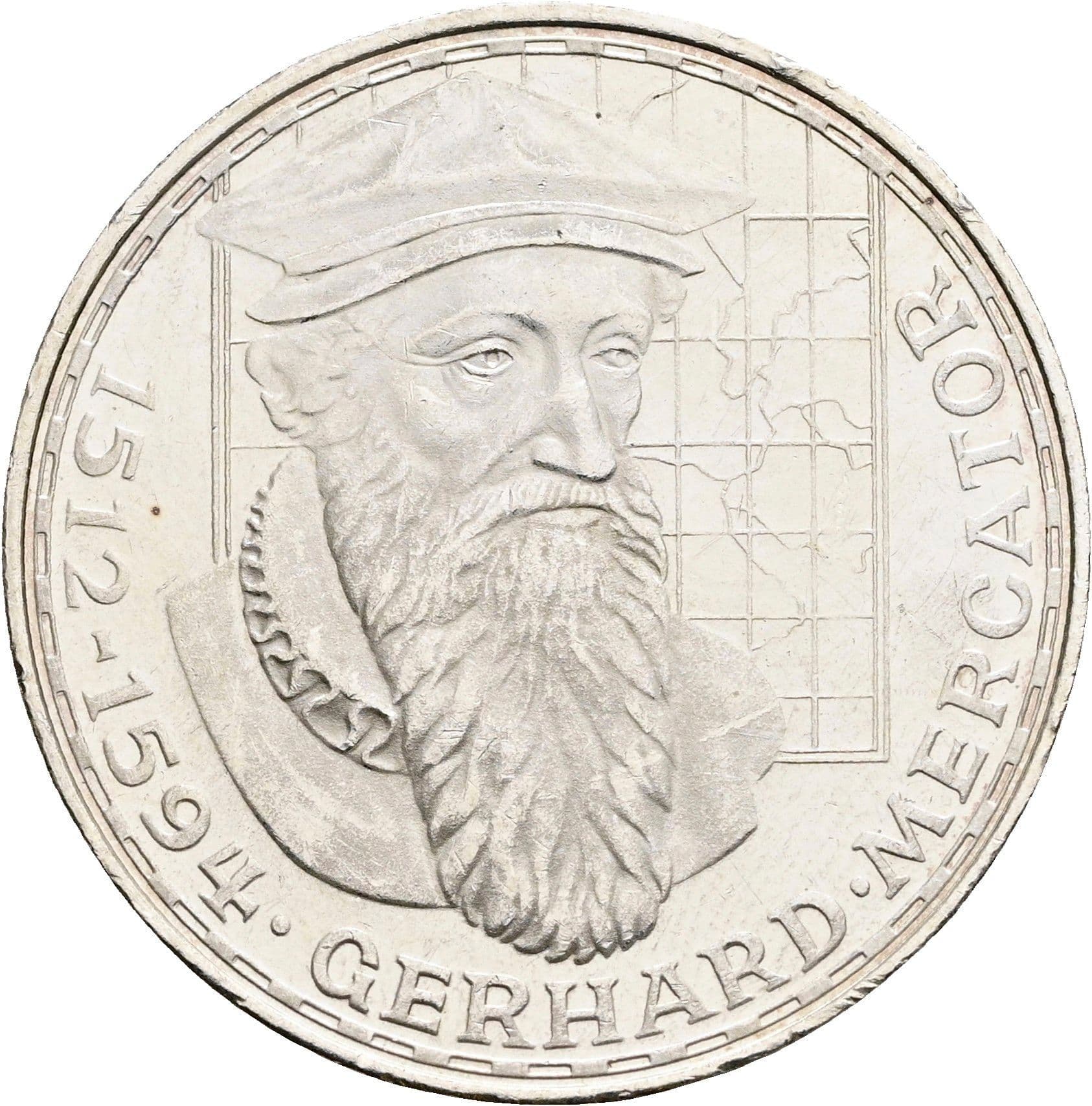 5 Deutsche Mark 1969 F – Vorderseite