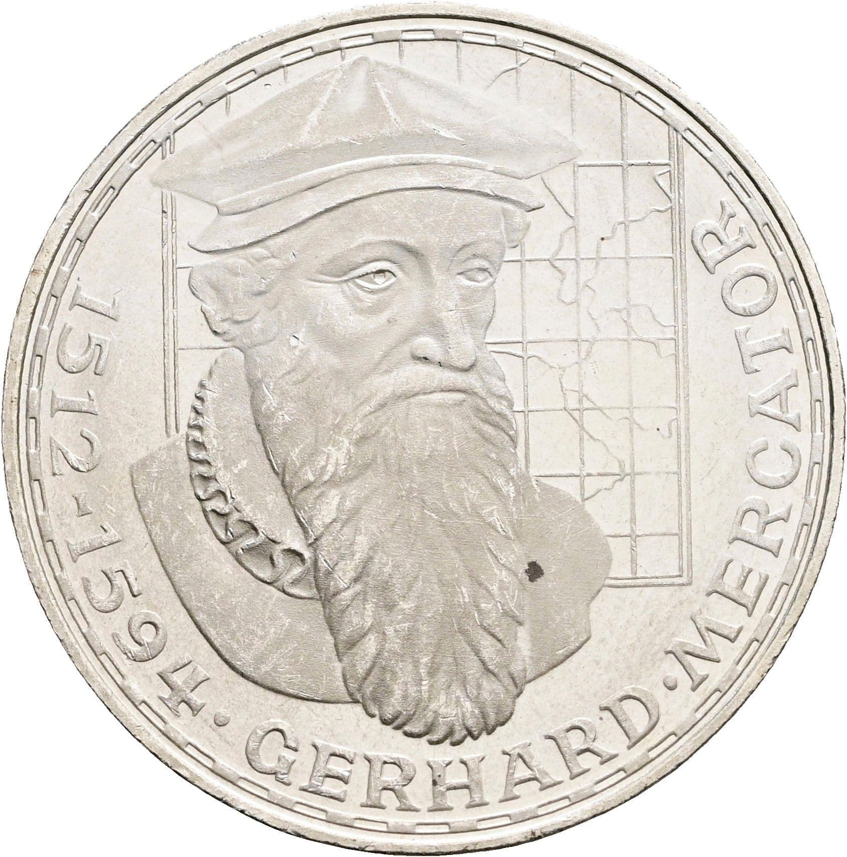 5 Deutsche Mark 1969 F – Vorderseite
