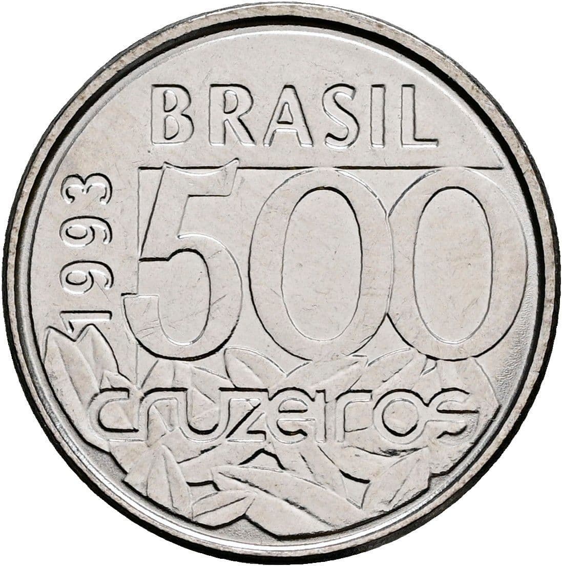 500 Cruzeiros 1993 – Vorderseite