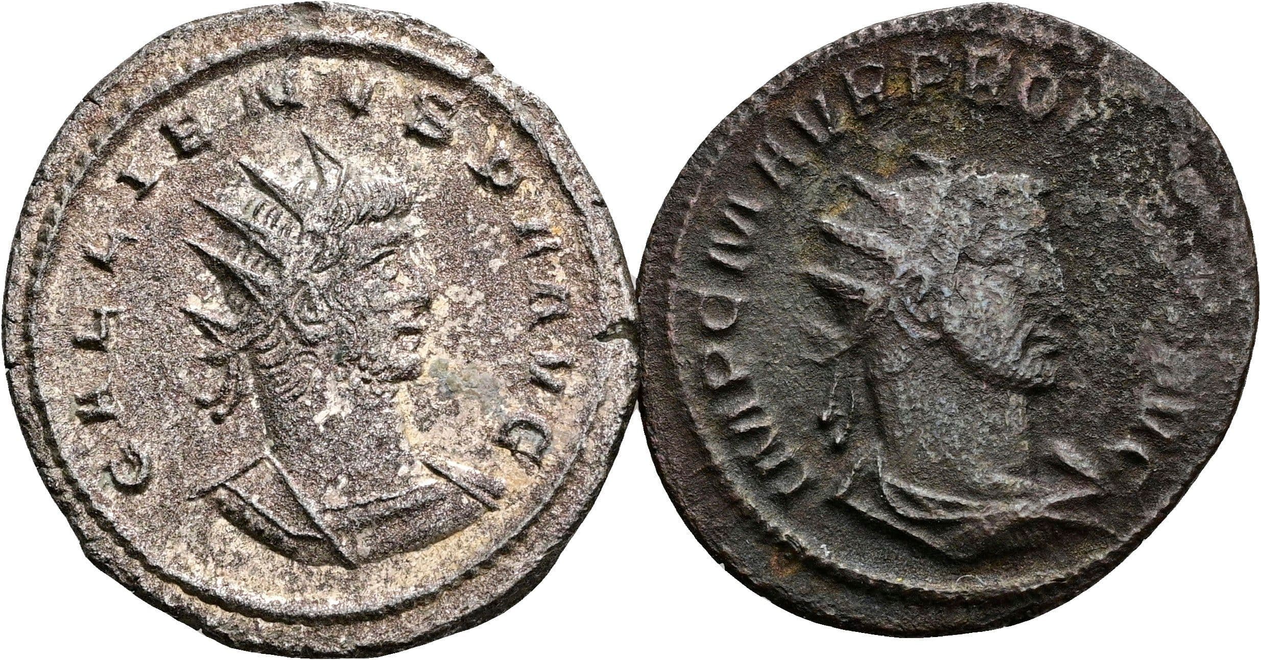 Lot 2 Stück Antoniniane