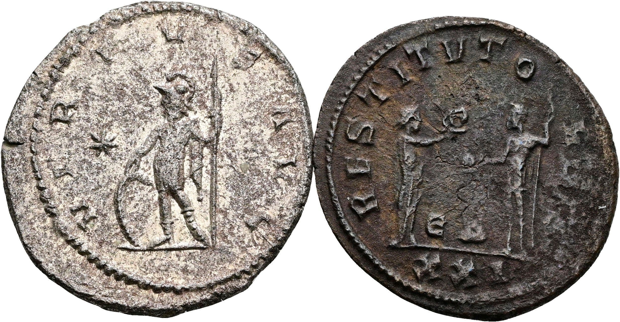 Lot 2 Stück Antoniniane