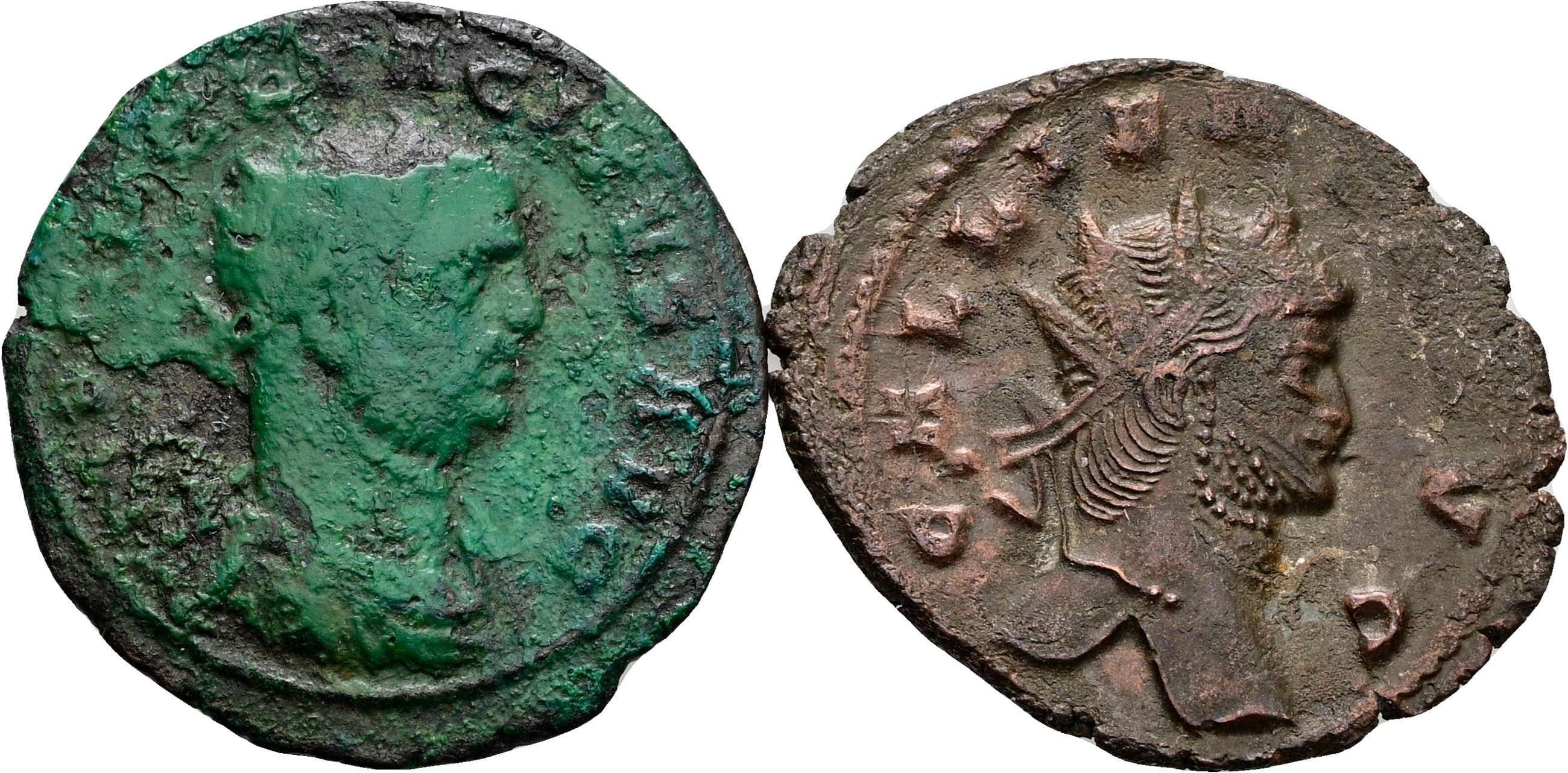 Lot 2 Stück Antoniniane