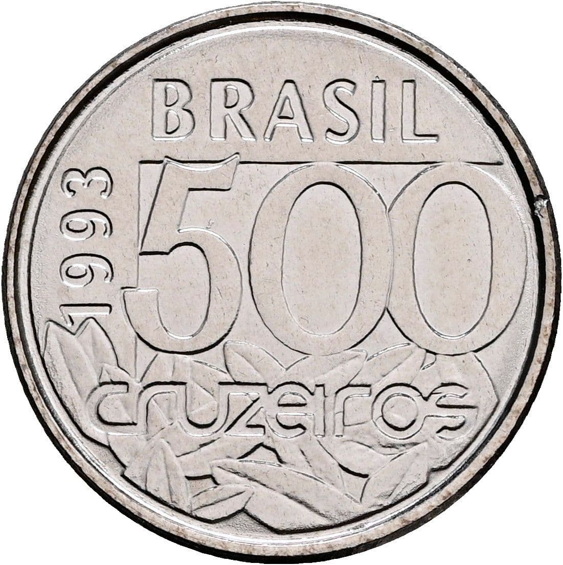500 Cruzeiros 1993 – Vorderseite