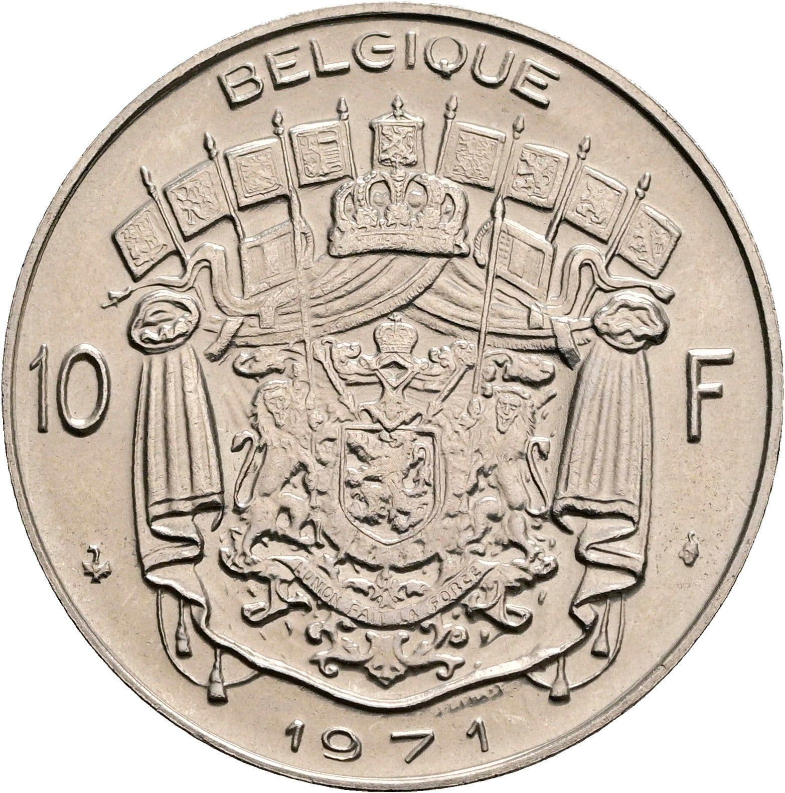 10 Frank 1971 – Rückseite