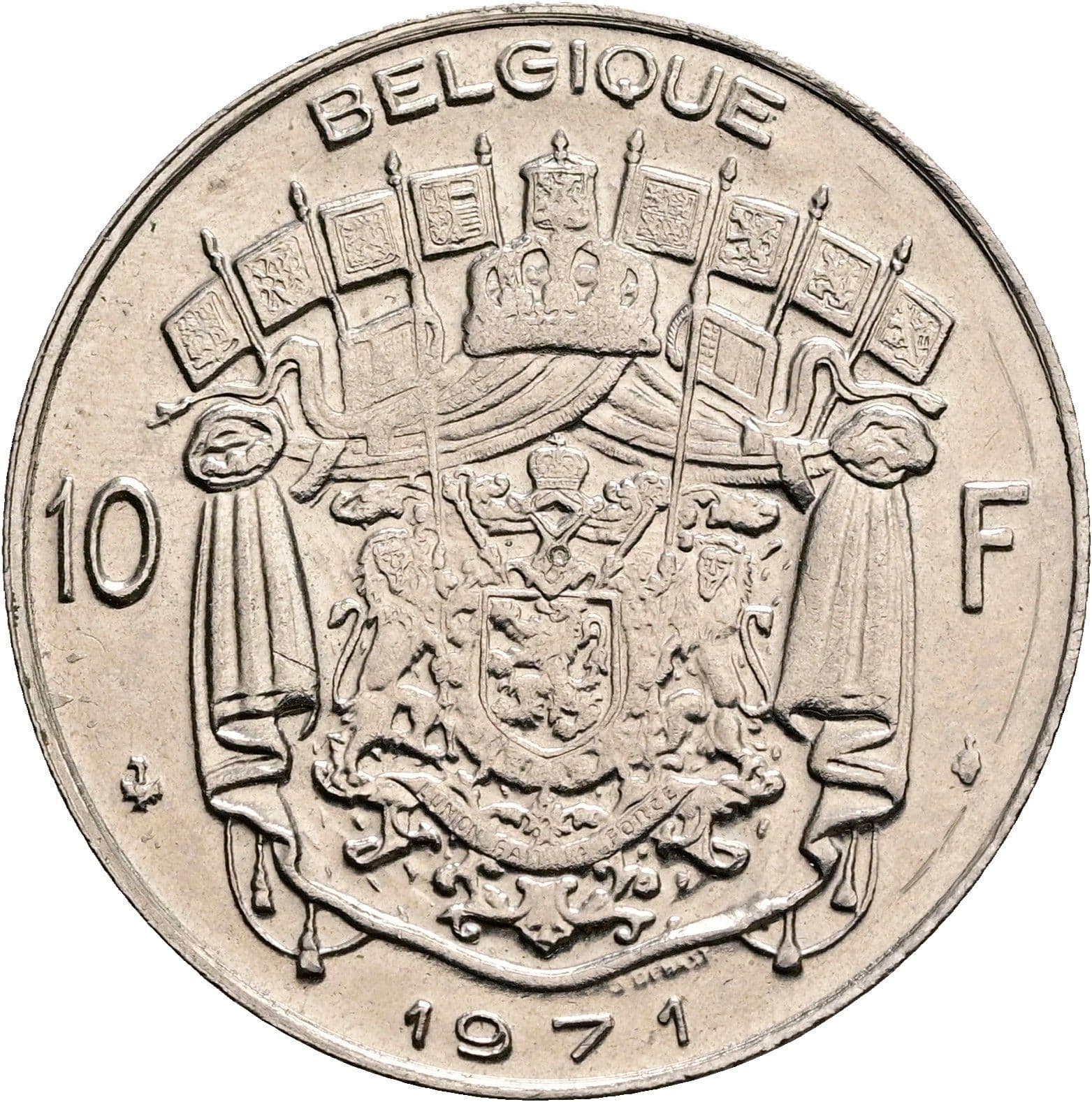10 Frank 1971 – Rückseite
