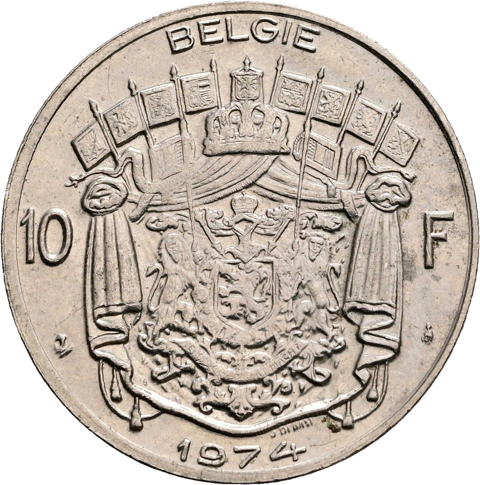 10 Frank 1974 – Rückseite