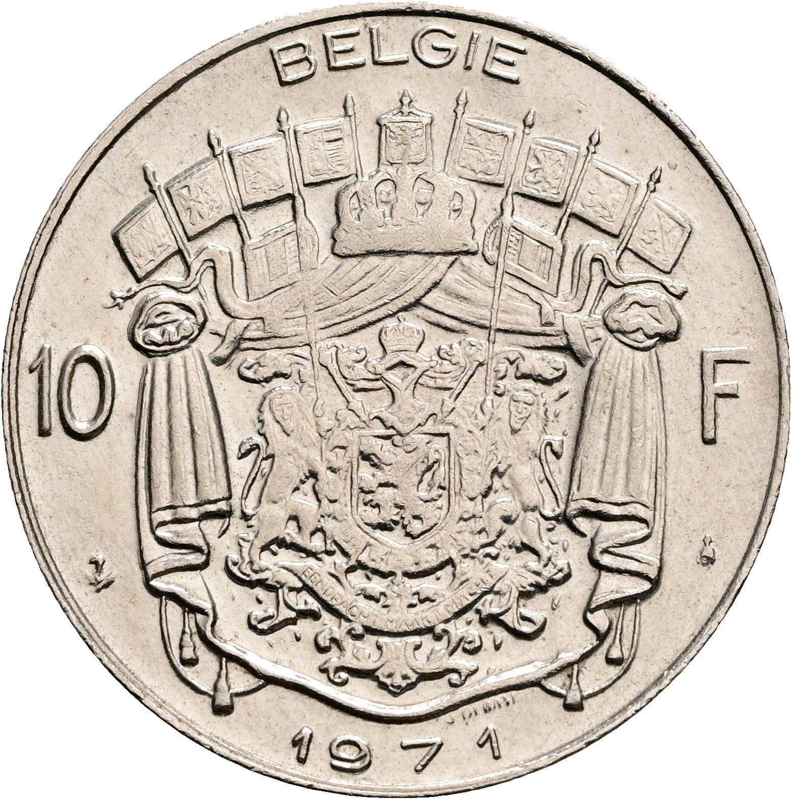 10 Frank 1971 – Rückseite