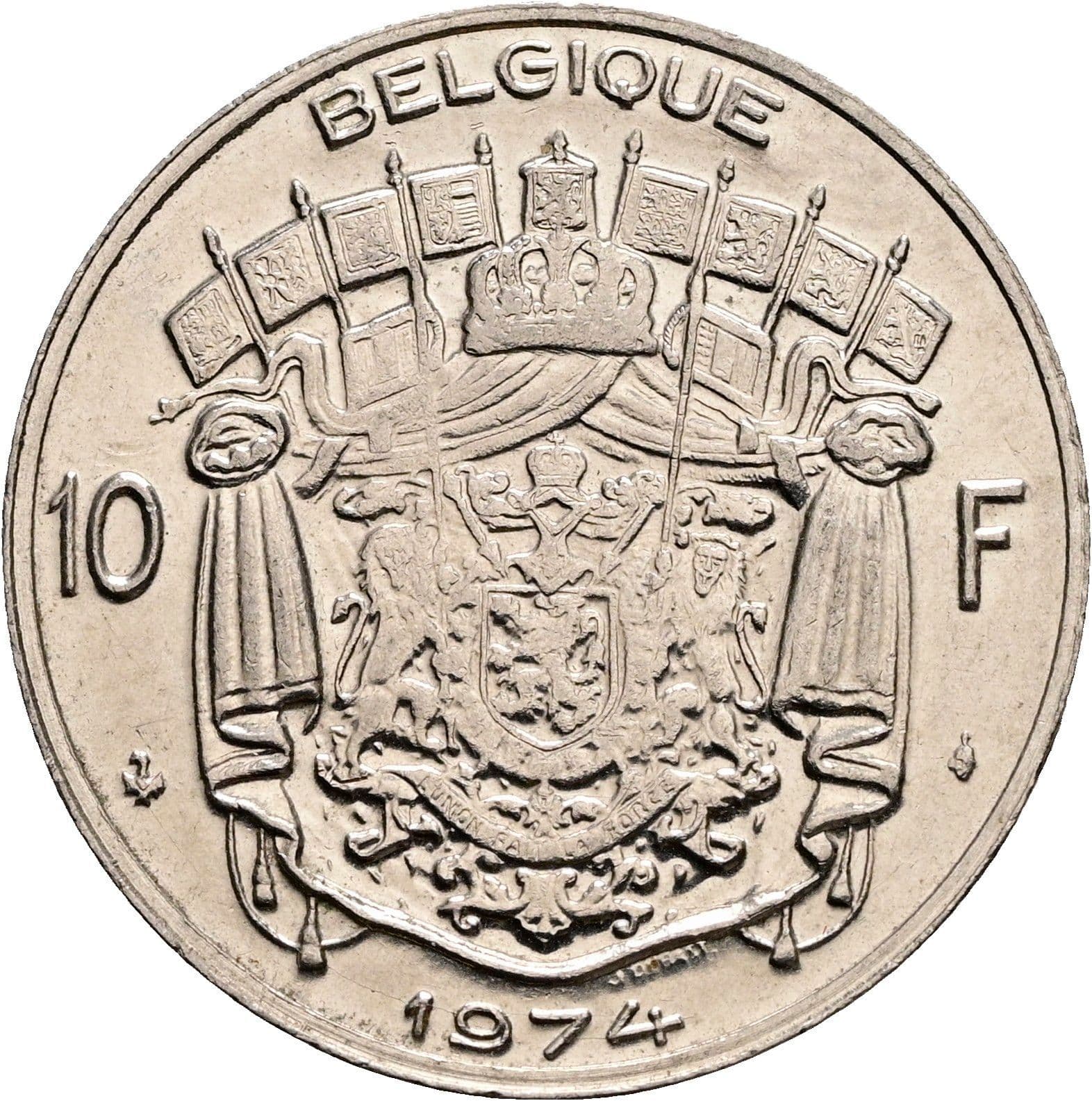 10 Frank 1974 – Rückseite