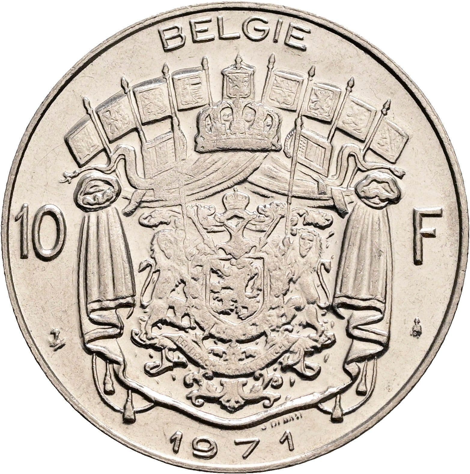 10 Frank 1971 – Rückseite