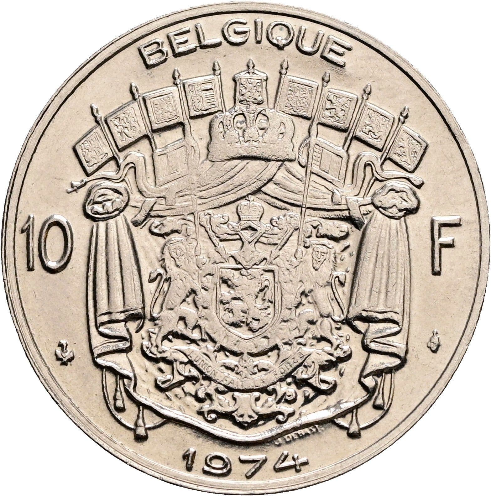 10 Frank 1974 – Rückseite