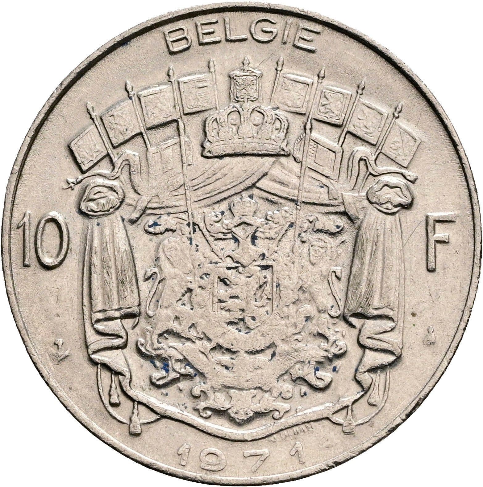 10 Frank 1971 – Rückseite