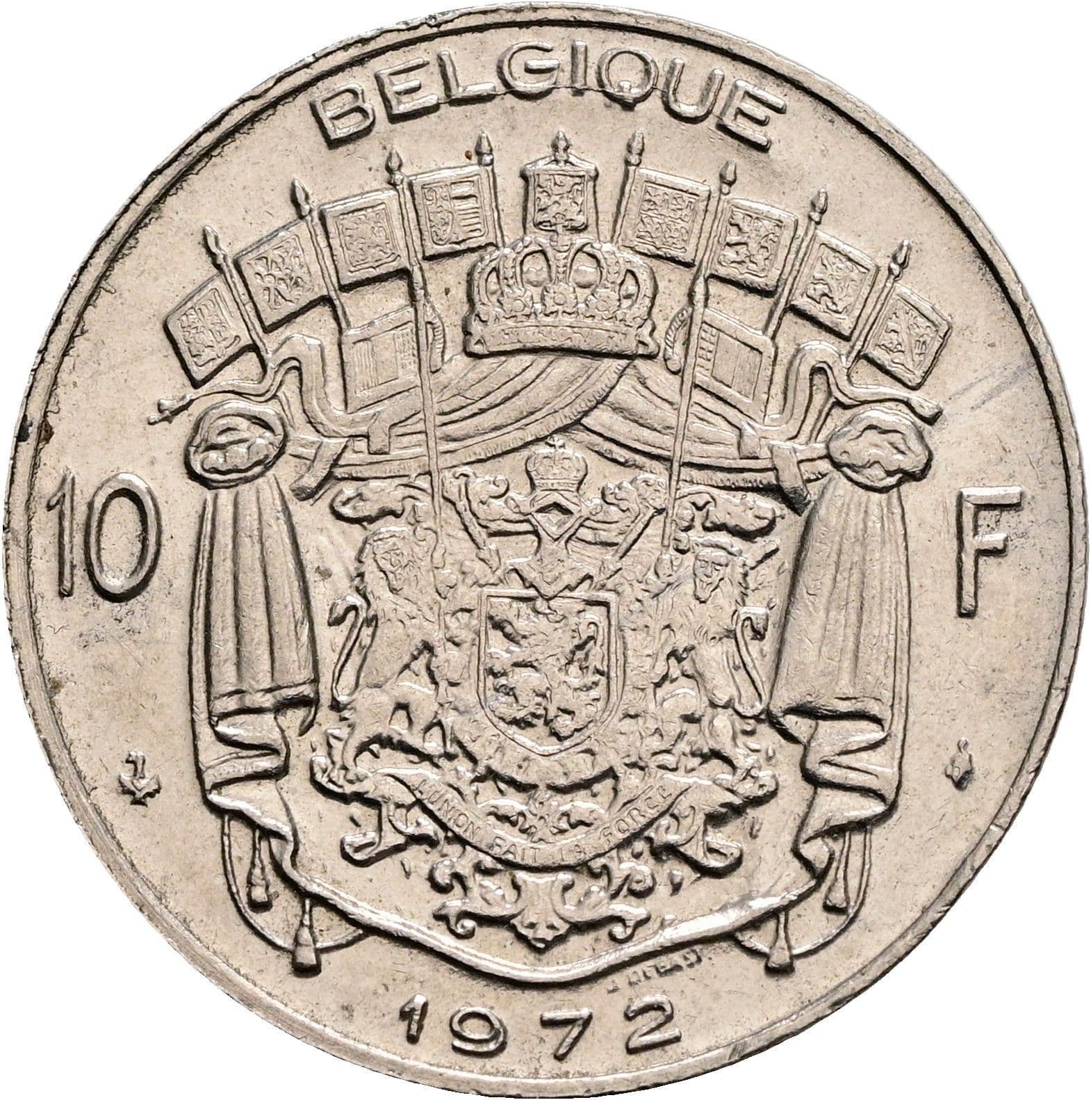 10 Frank 1972 – Rückseite