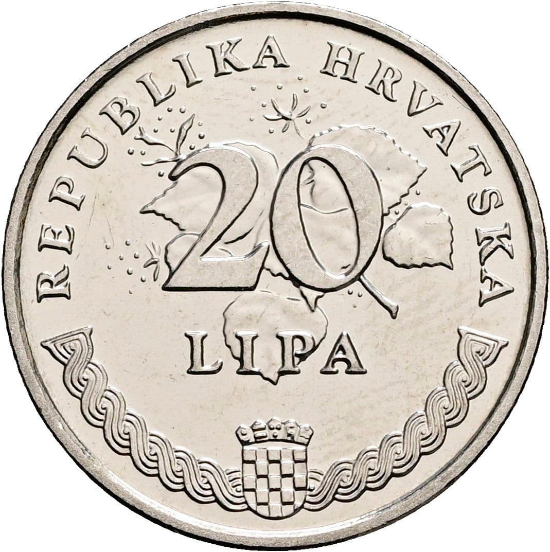 20 Lipa 1995 – Vorderseite