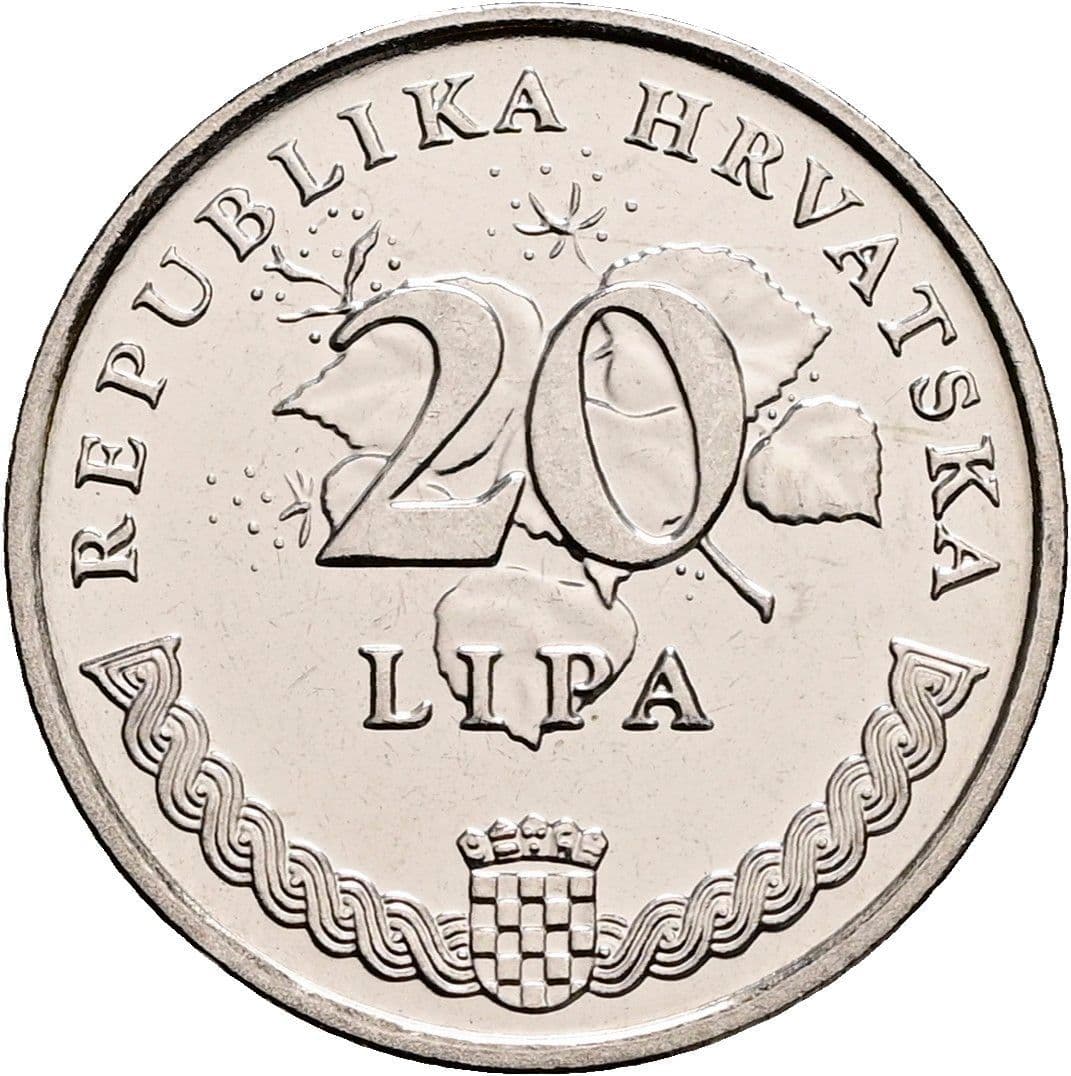 20 Lipa 1995 – Vorderseite