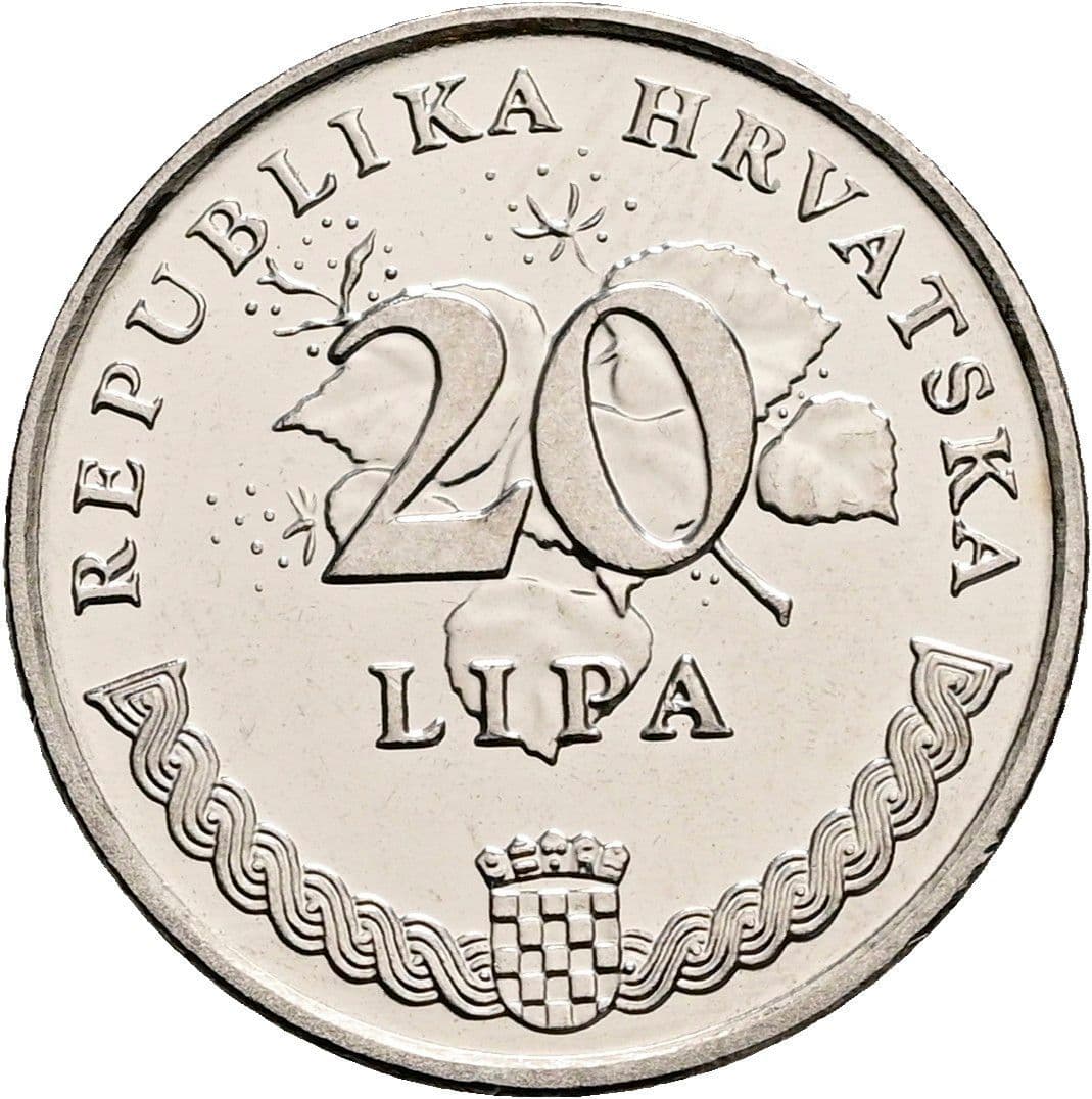 20 Lipa 1995 – Vorderseite