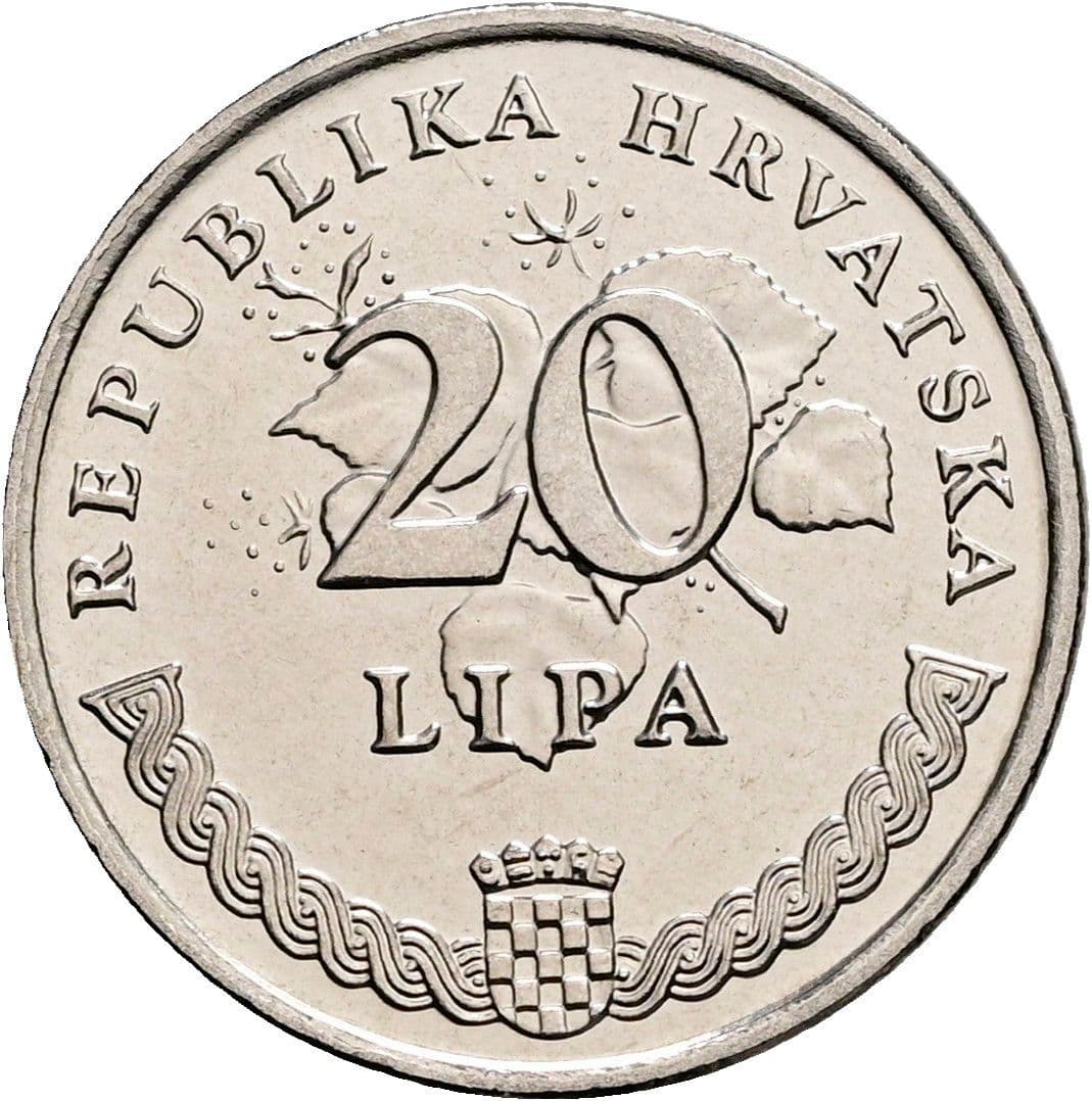 20 Lipa 1995 – Vorderseite