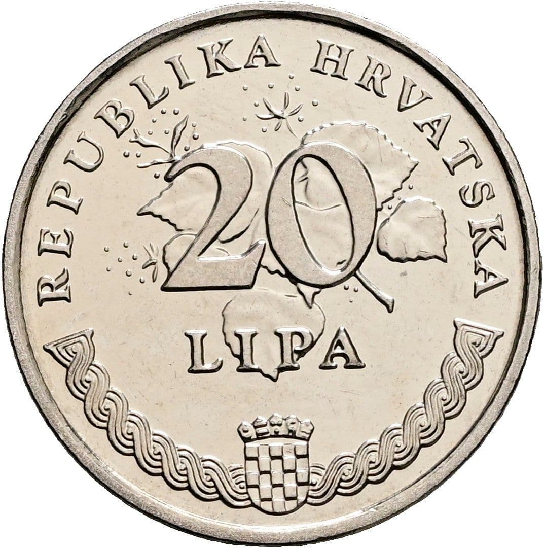 20 Lipa 1995 – Vorderseite