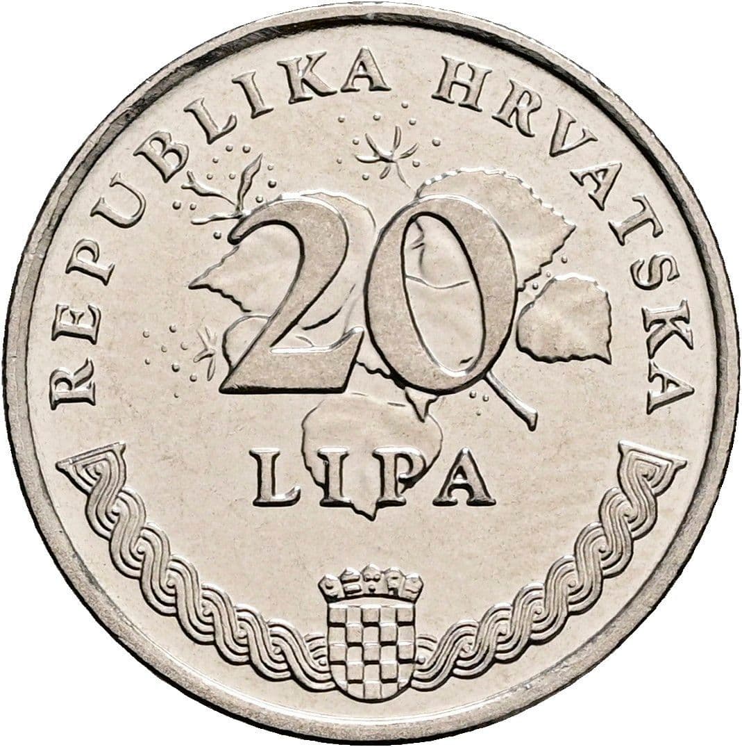20 Lipa 1995 – Vorderseite