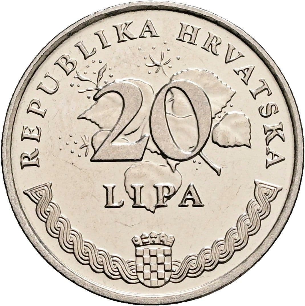 20 Lipa 1995 – Vorderseite