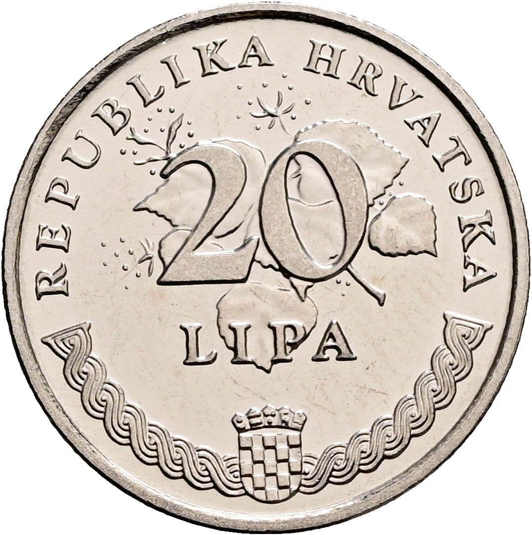 20 Lipa 1995 – Vorderseite