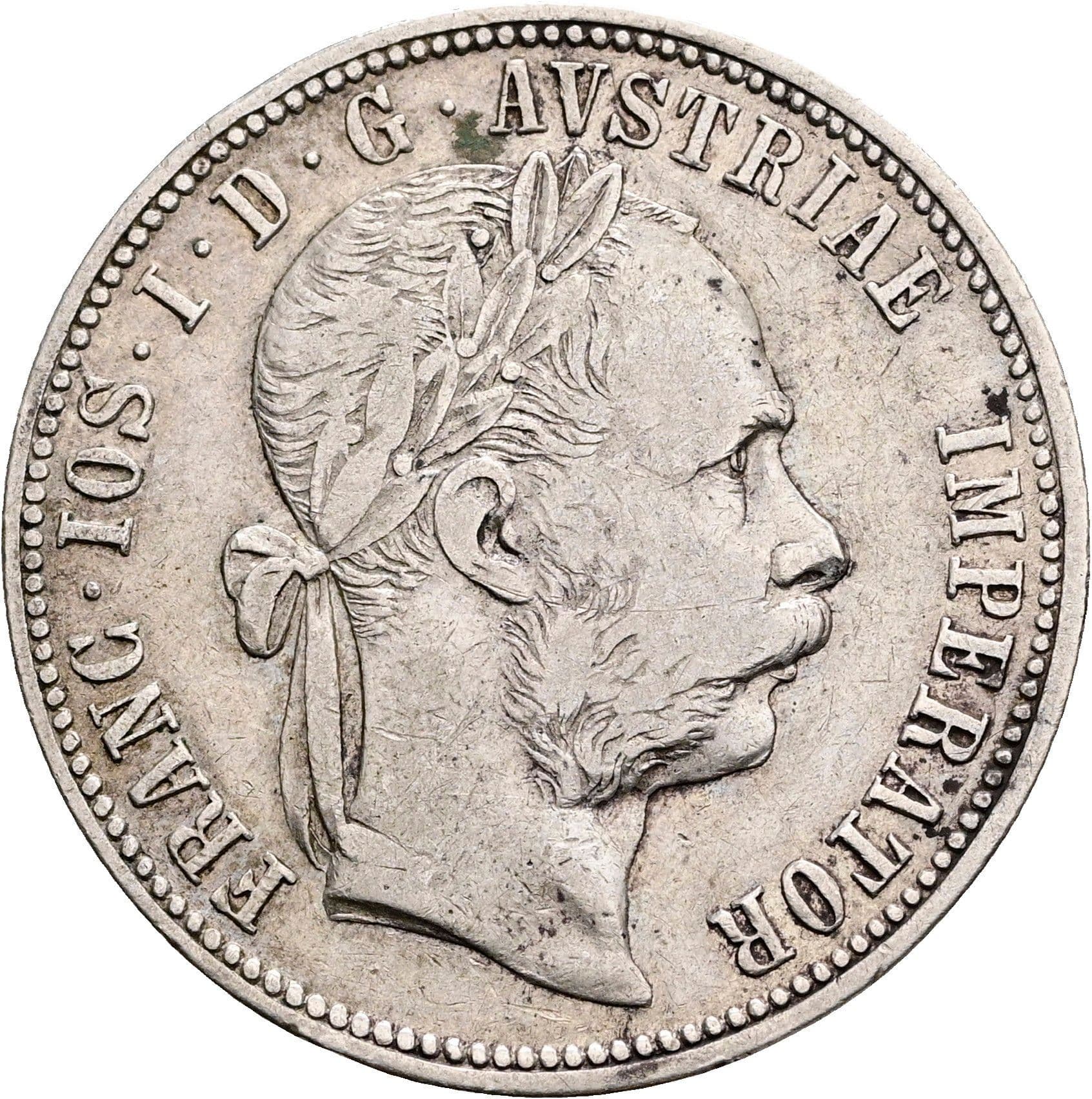 1 Gulden Franz Joseph I. 1848-1916 1883 – Vorderseite