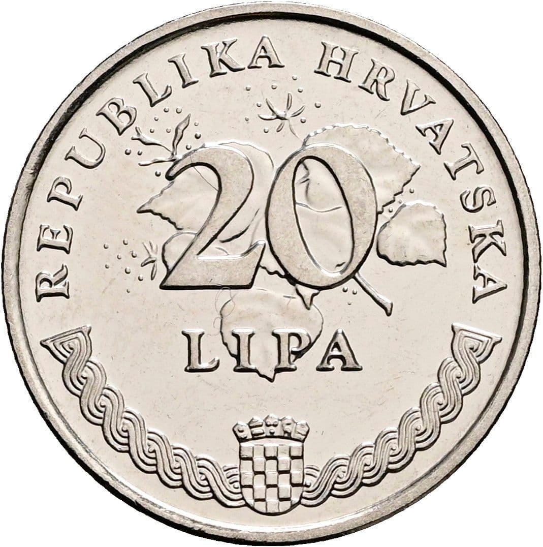 20 Lipa 1995 – Vorderseite