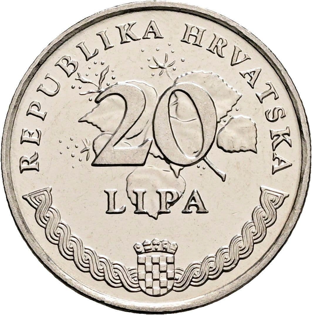 20 Lipa 1995 – Vorderseite