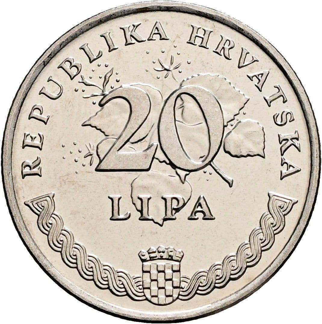 20 Lipa 1995 – Vorderseite