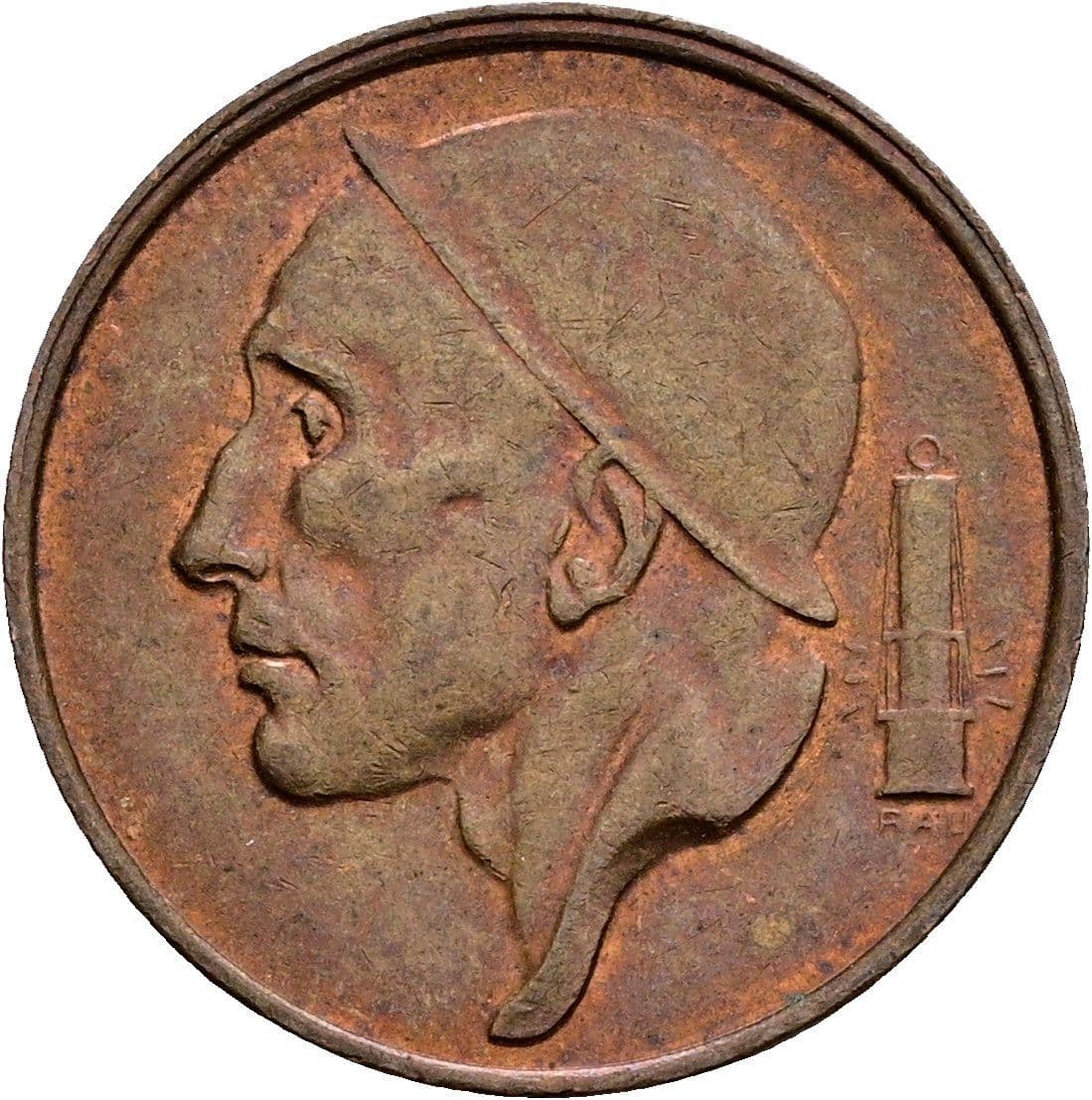 50 Centimes 1983 – Vorderseite