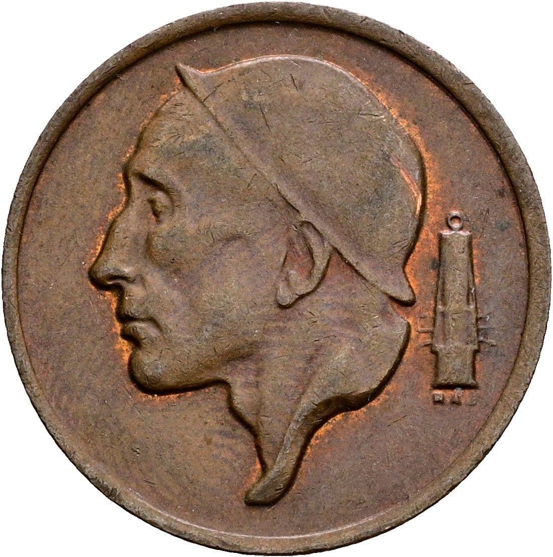 50 Centimes 1977 – Vorderseite