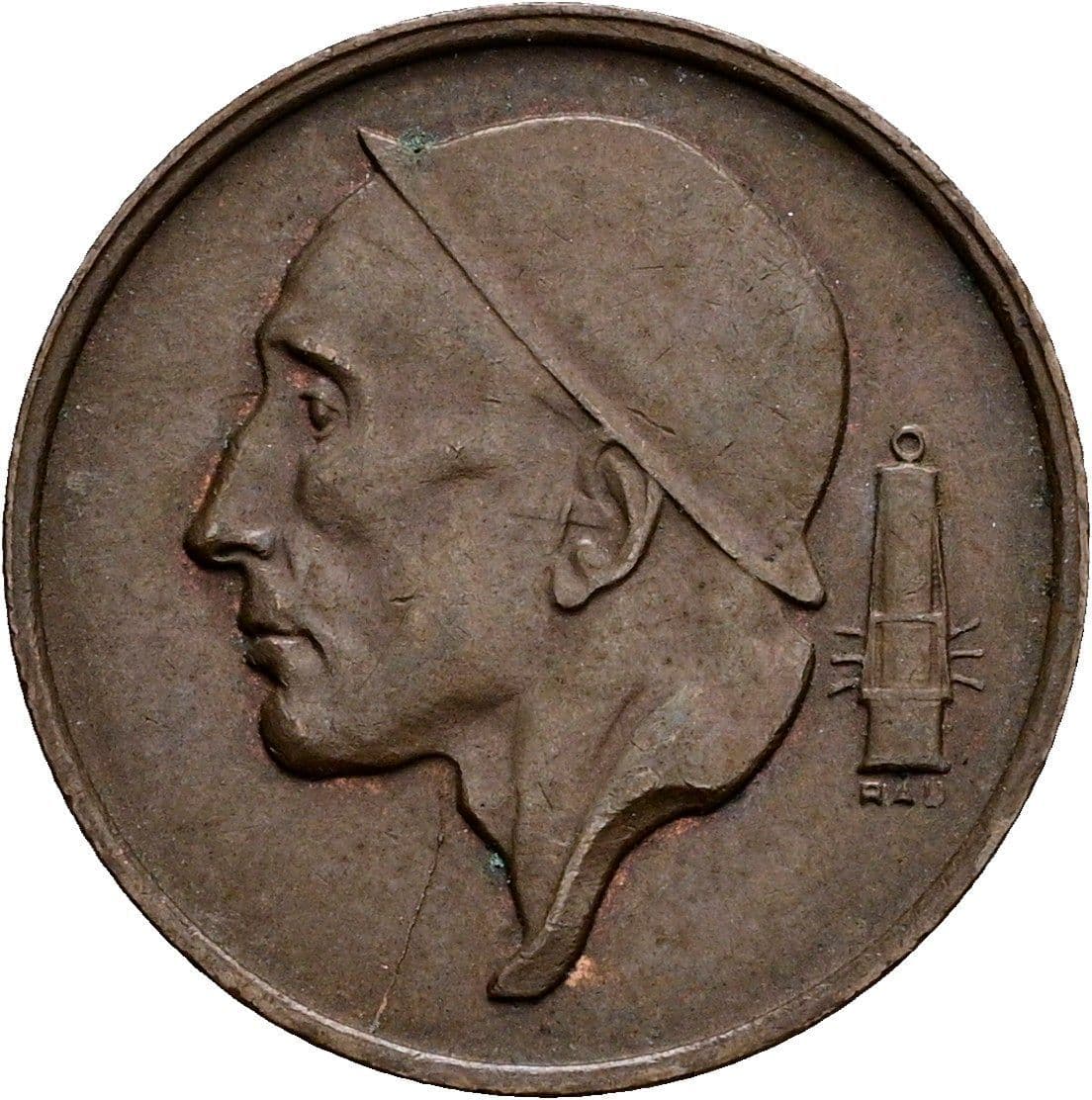 50 Centimes 1958 – Vorderseite