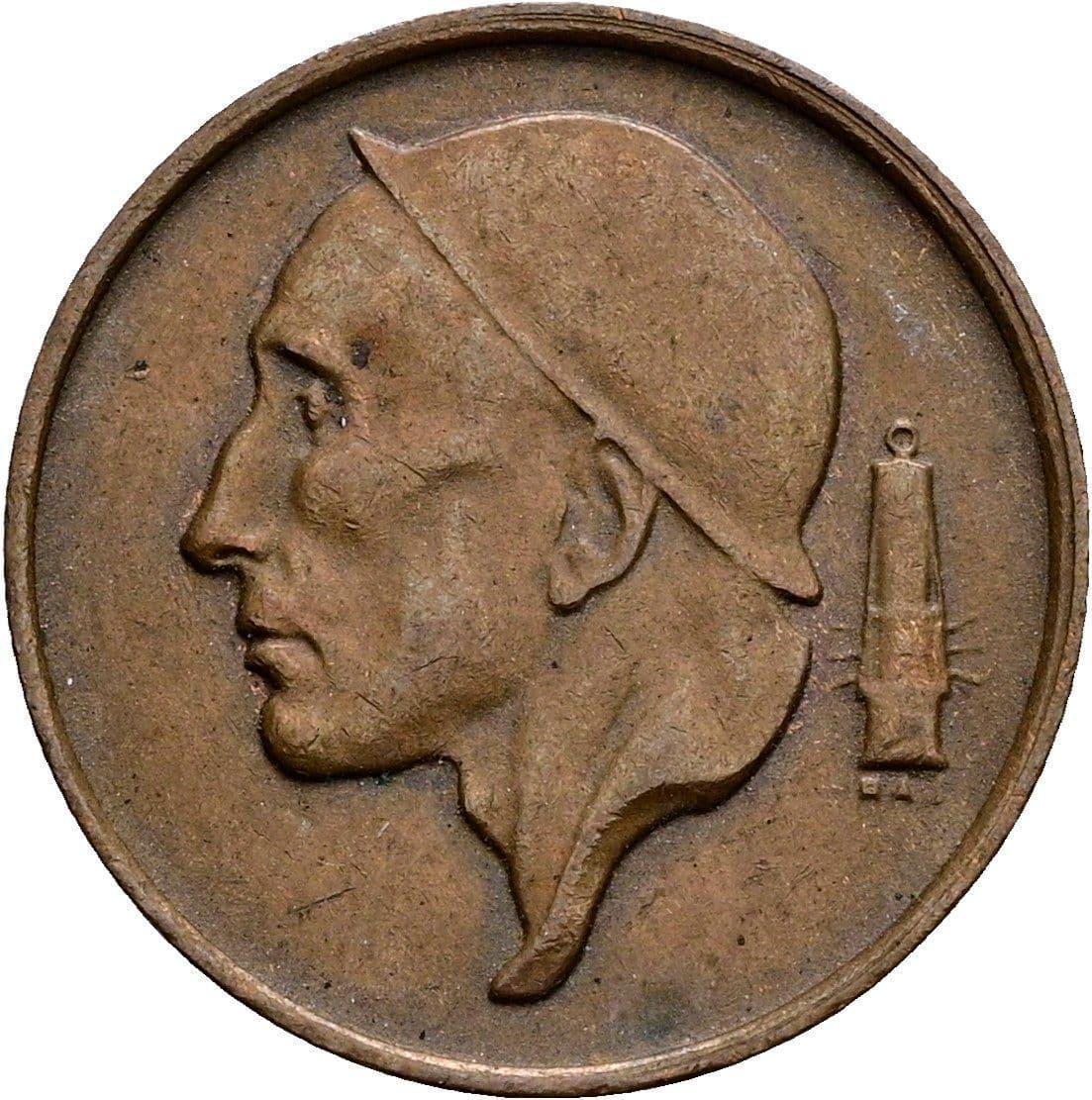 50 Centimes 1970 – Vorderseite