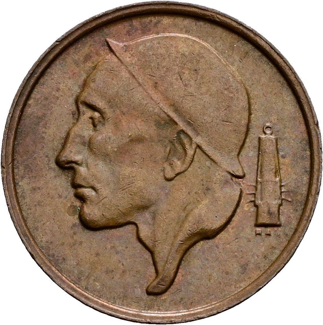 50 Centimes 1980 – Vorderseite