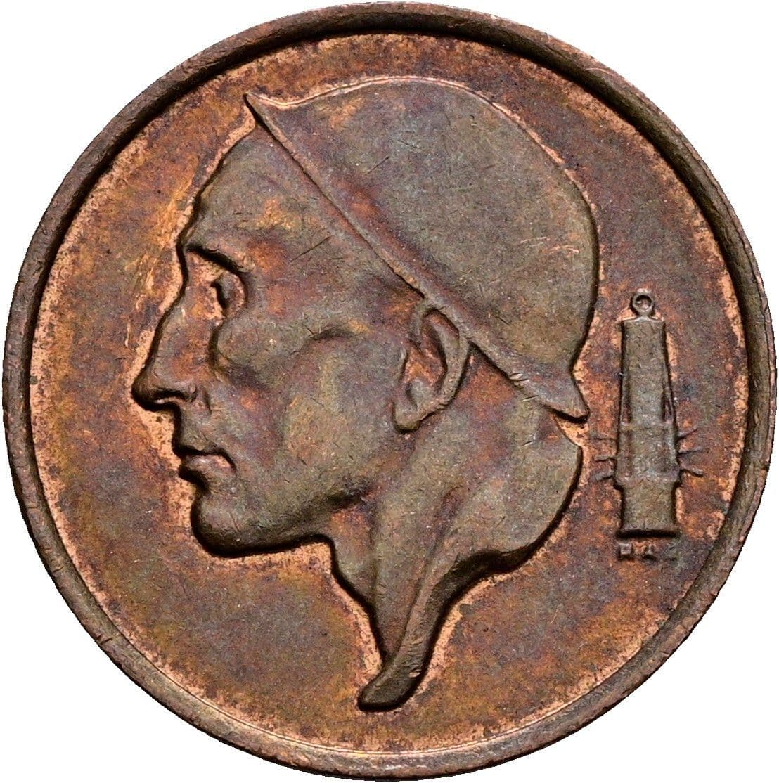 50 Centimes 1977 – Vorderseite