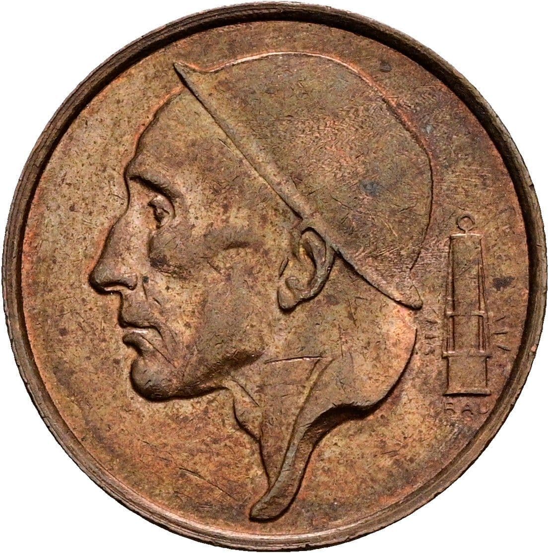 50 Centimes 1994 – Vorderseite
