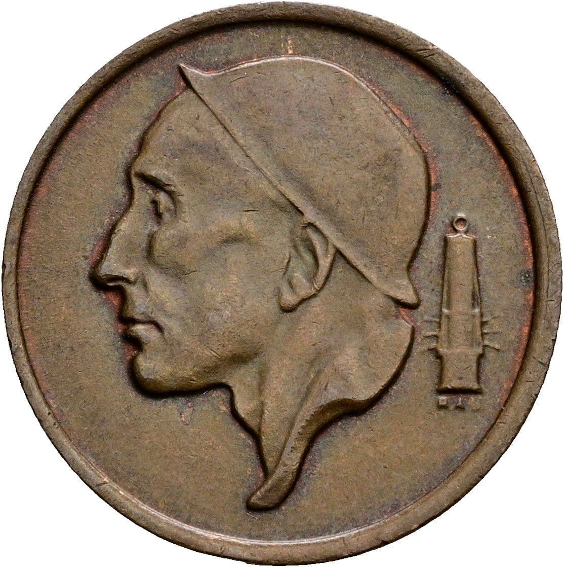 50 Centimes 1977 – Vorderseite