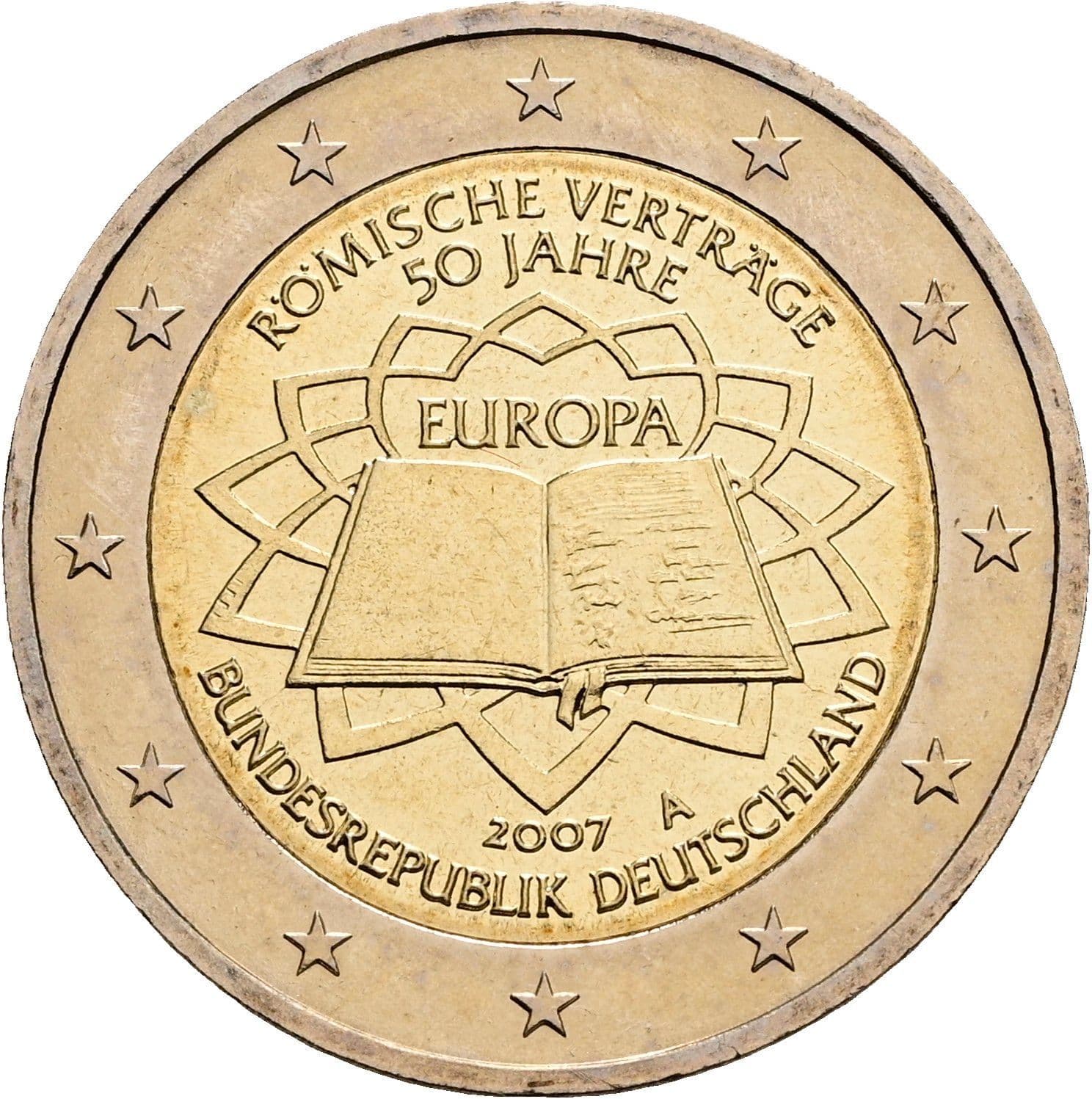 2 Euro 2007 A – Rückseite