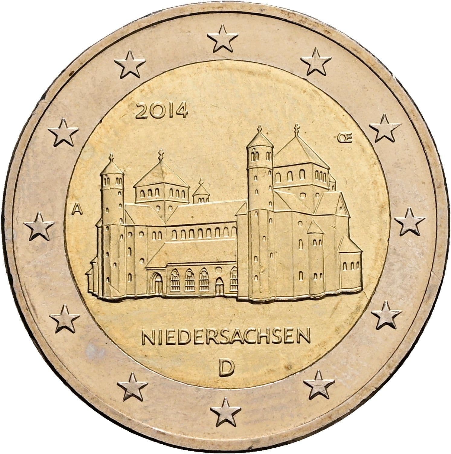 2 Euro 2014 D – Rückseite