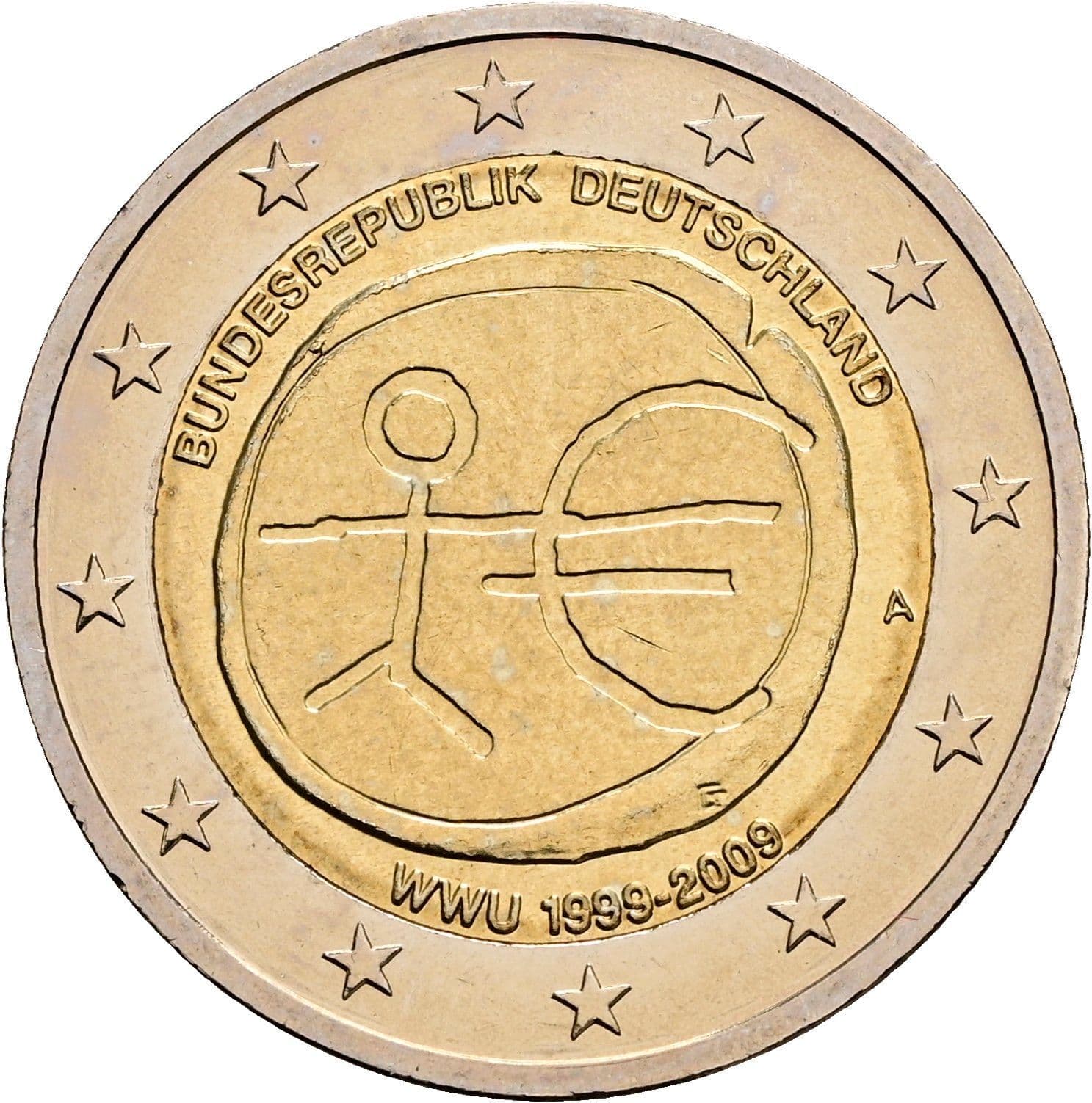 2 Euro 2009 A – Rückseite