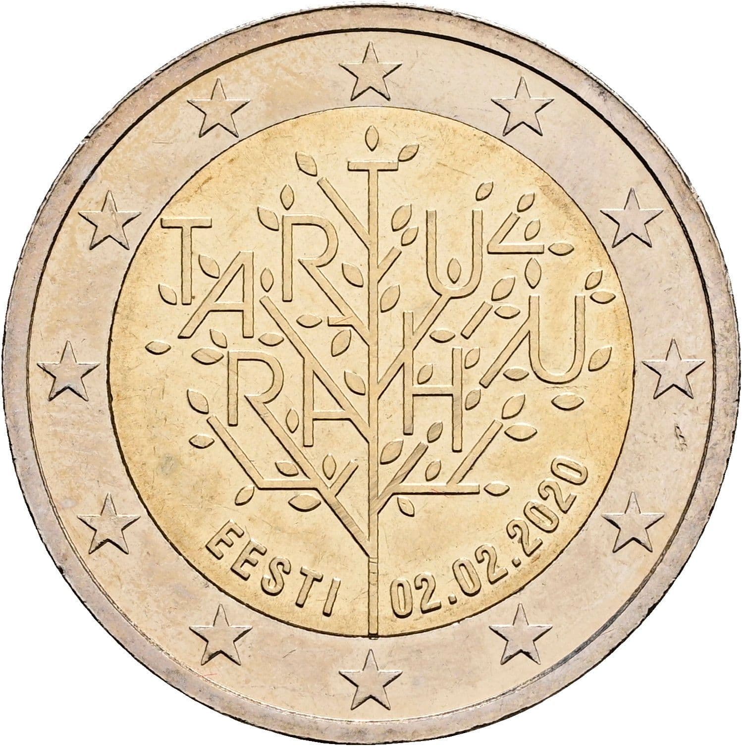 2 Euro 2020 – Rückseite