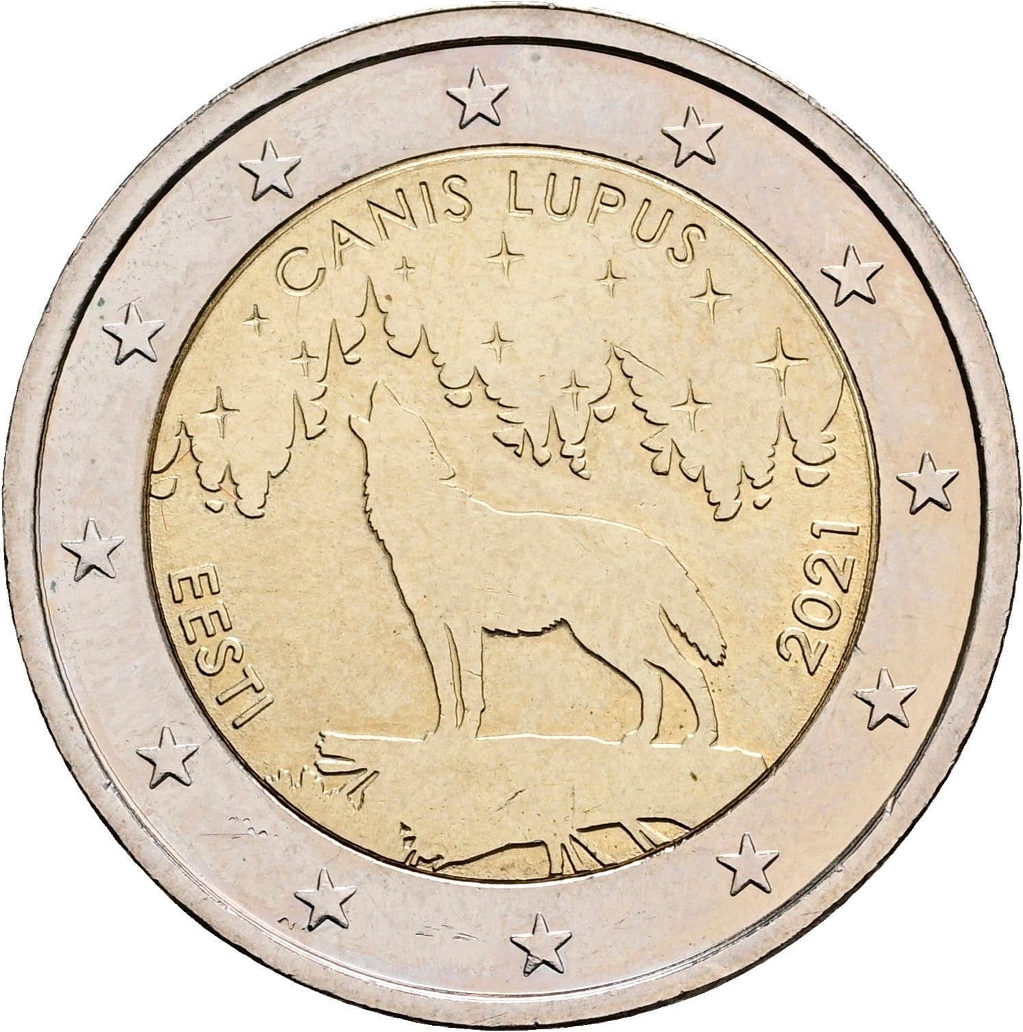2 Euro 2021 – Rückseite