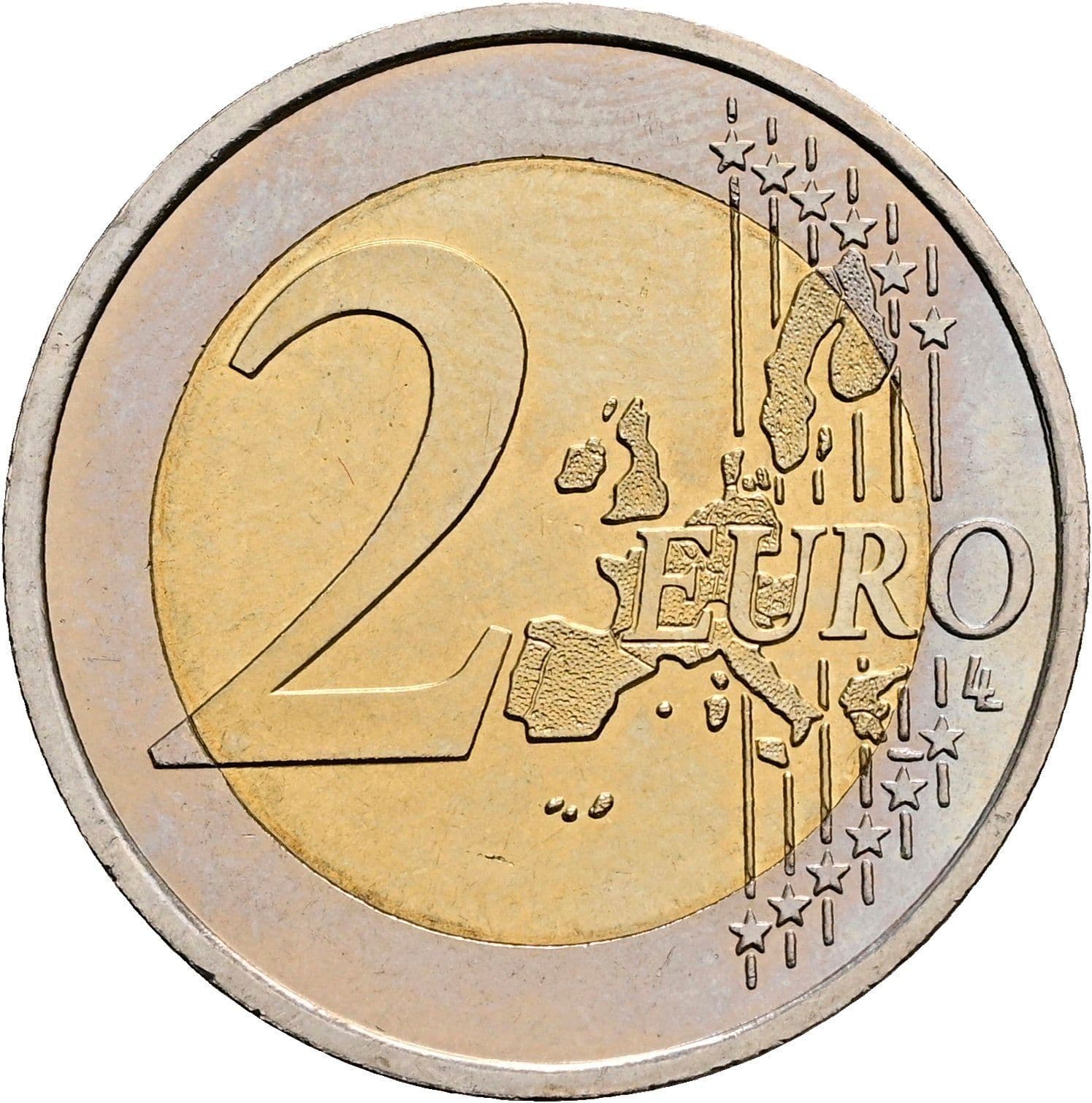 2 Euro 2001 – Vorderseite