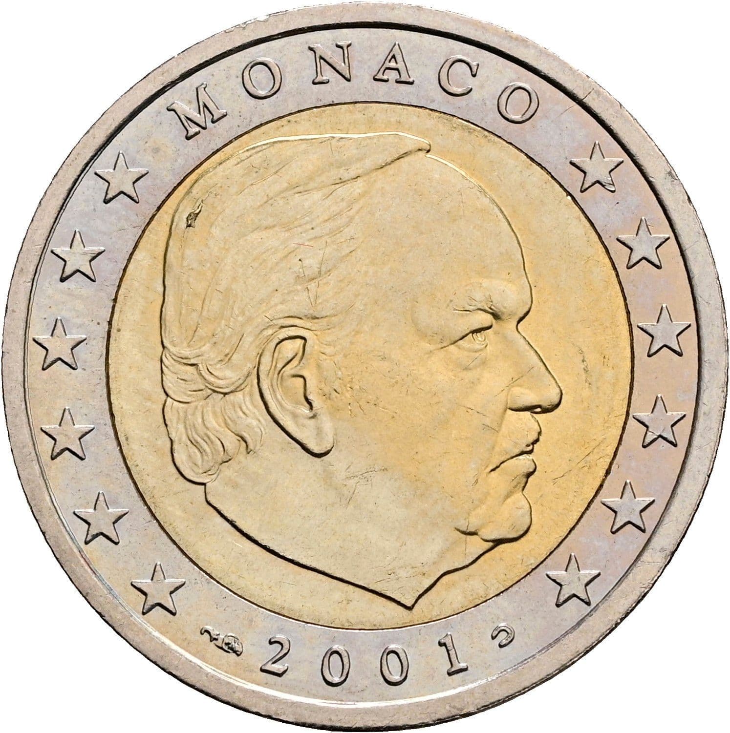 2 Euro 2001 – Rückseite