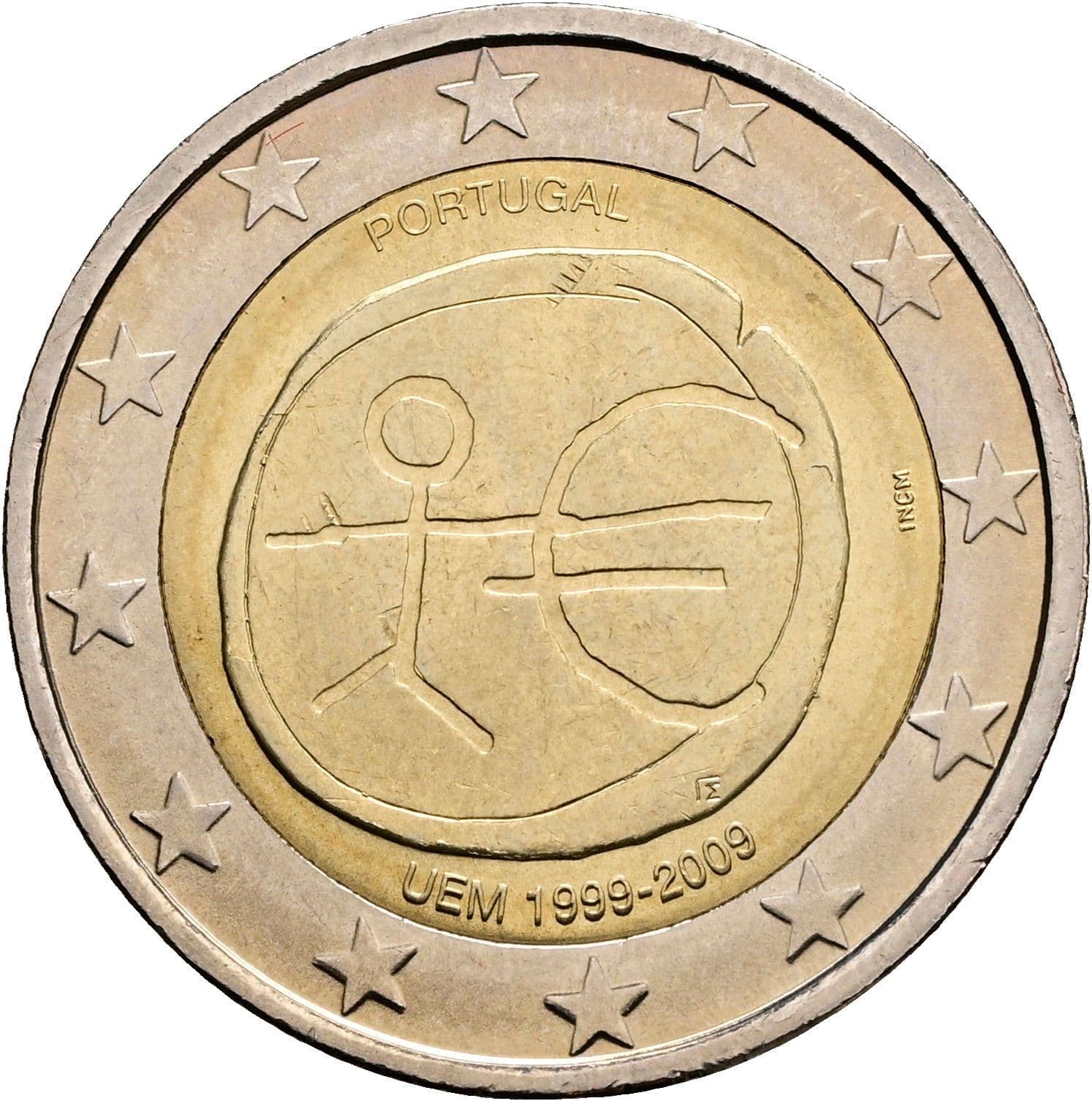 2 Euro 2009 – Rückseite