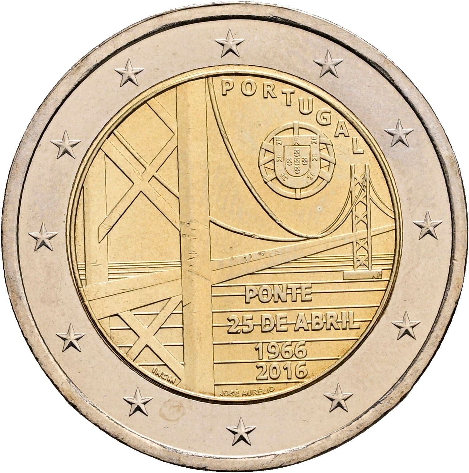 2 Euro 2016 – Rückseite