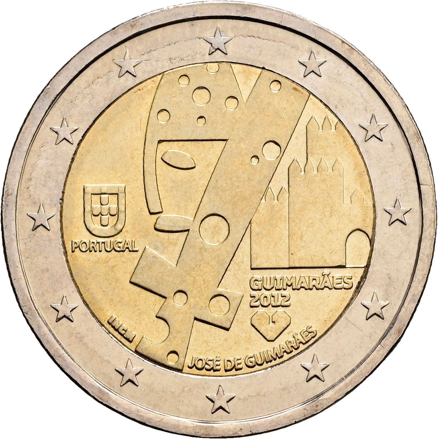 2 Euro 2012 – Rückseite