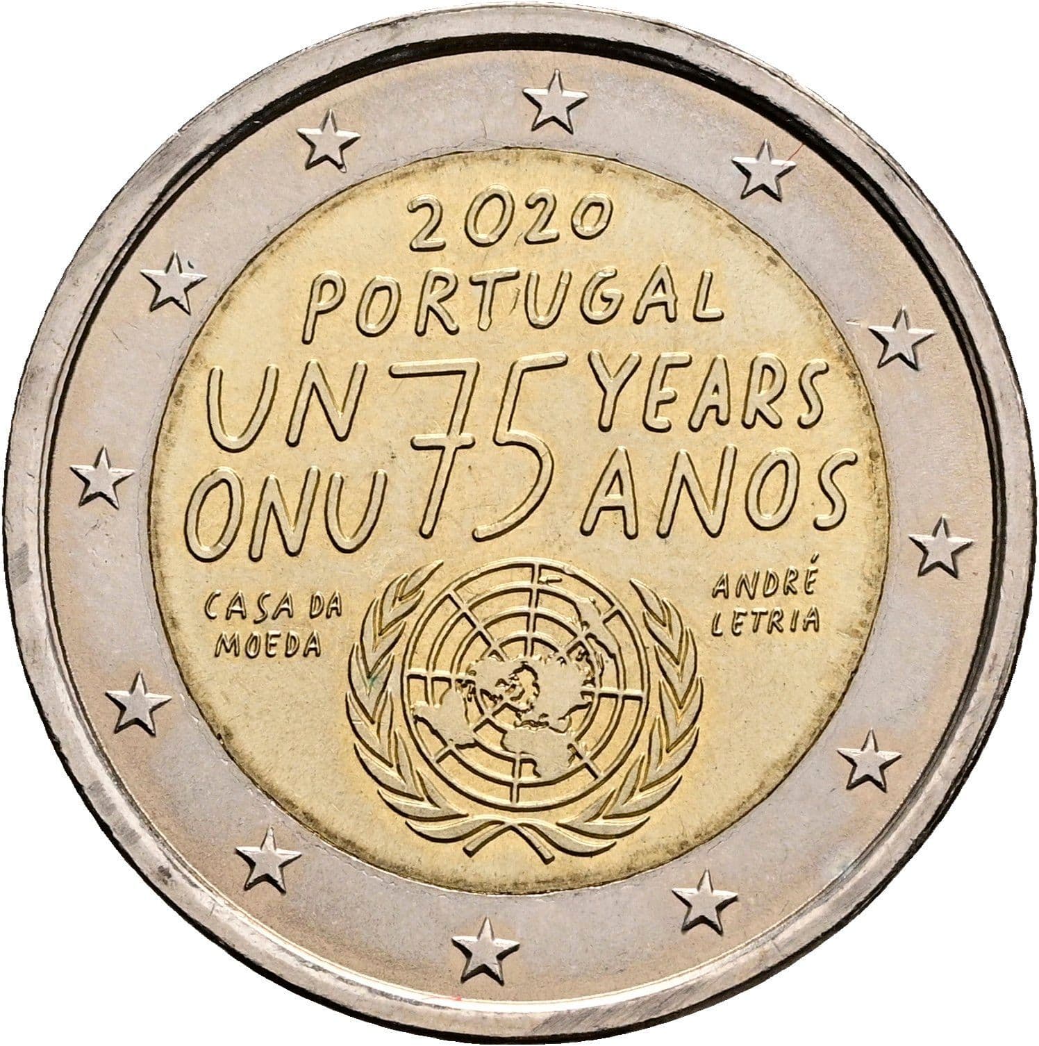2 Euro 2020 – Rückseite