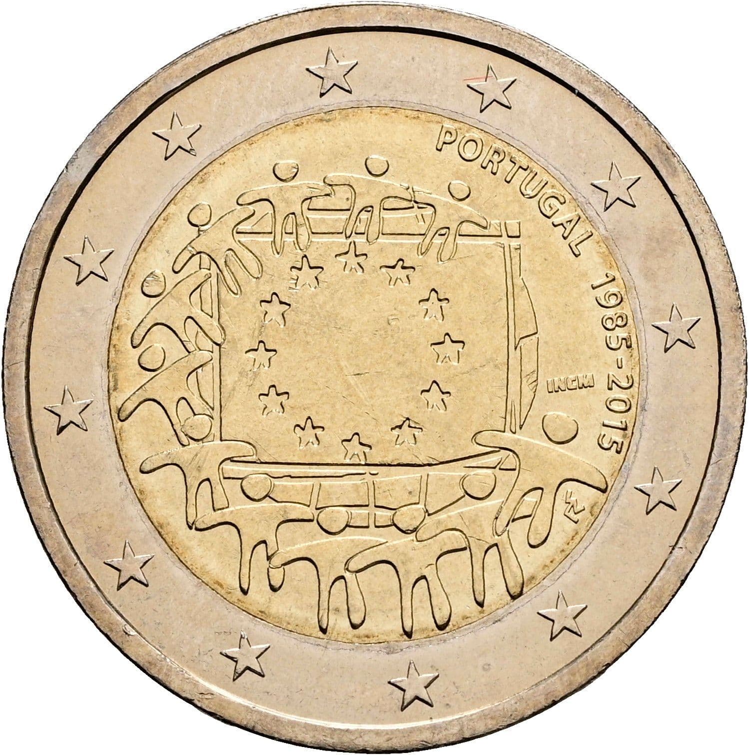 2 Euro 2015 – Rückseite