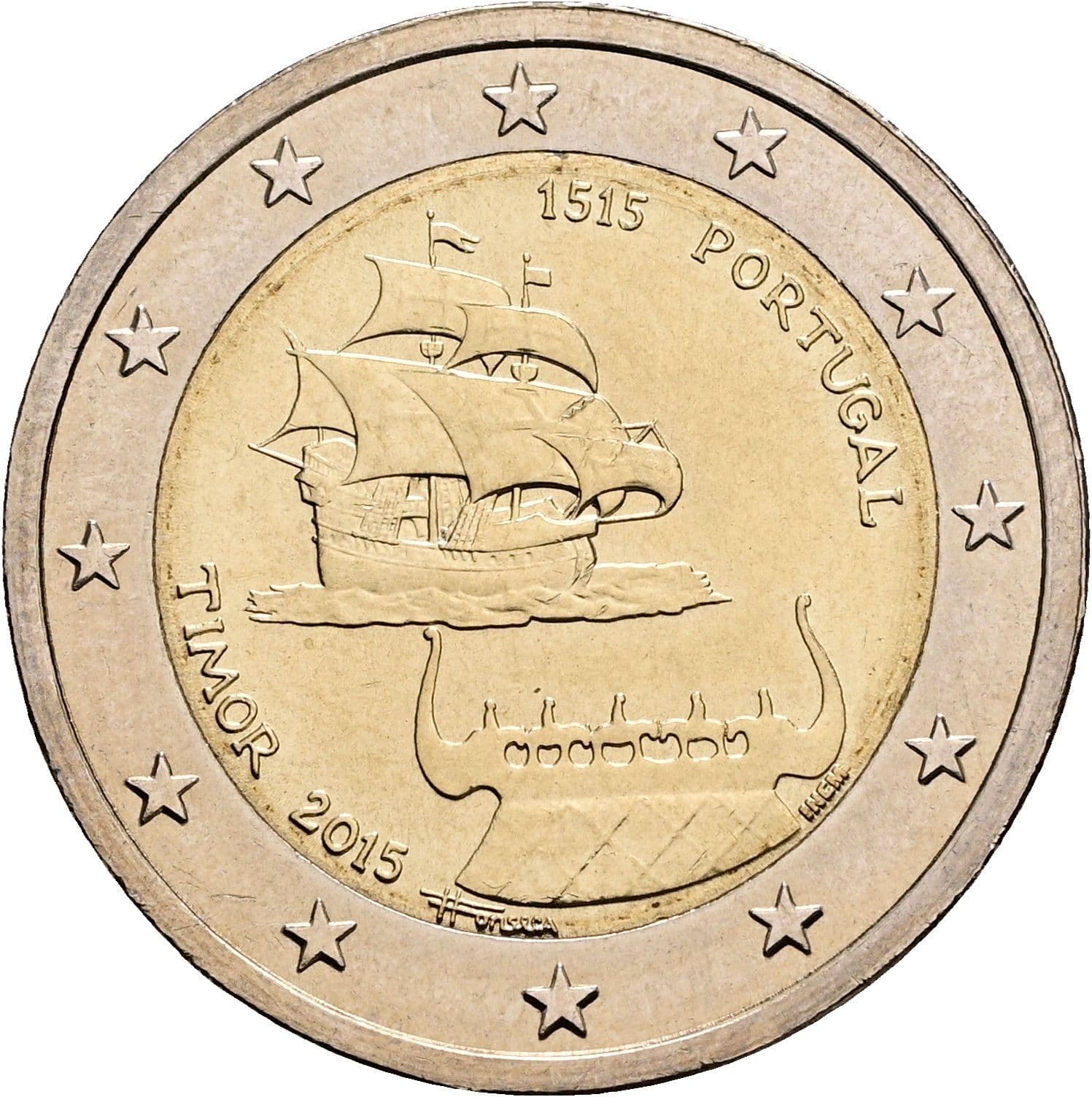 2 Euro 2015 – Rückseite